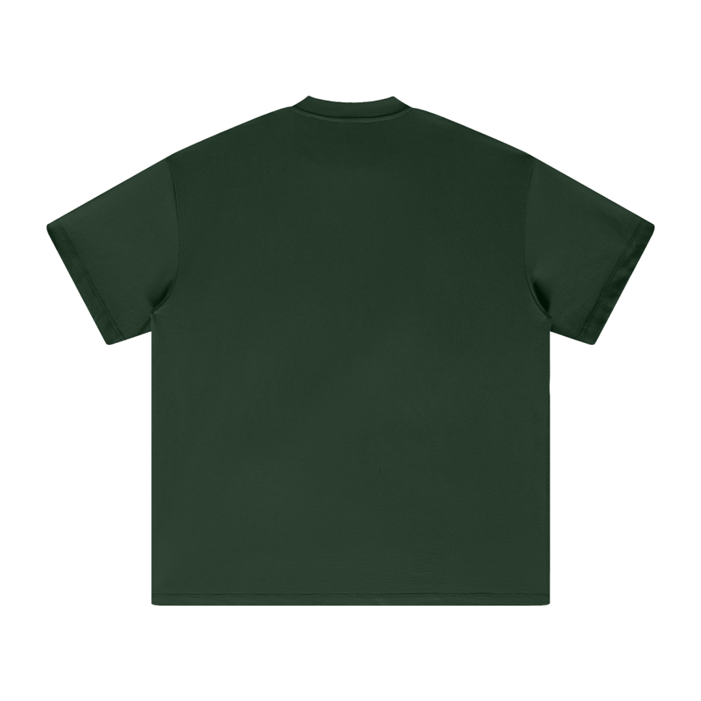 Script Tee Green