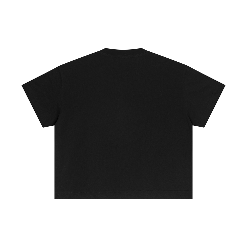 Cropped Sticker Tee