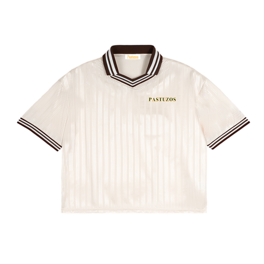 Cropped Polo Cream