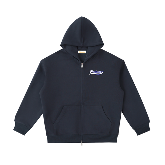 Zip Up Hoodie Navy