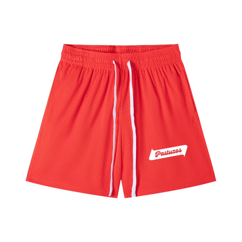 Stripe Shorts Orange