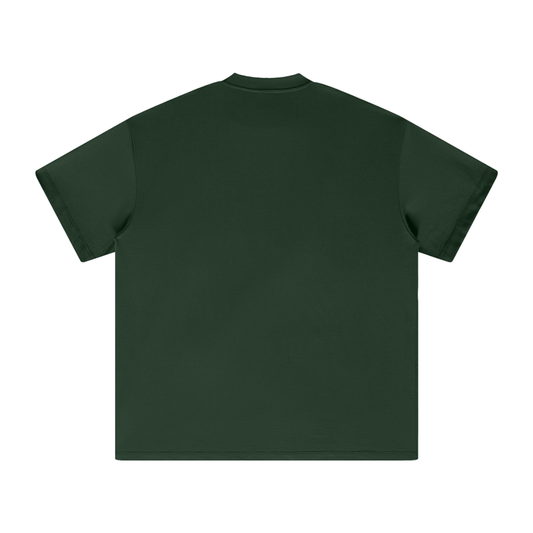 Script Tee Green