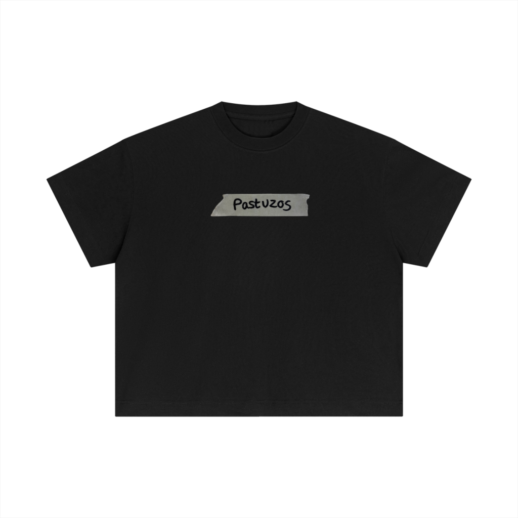 Cropped Sticker Tee